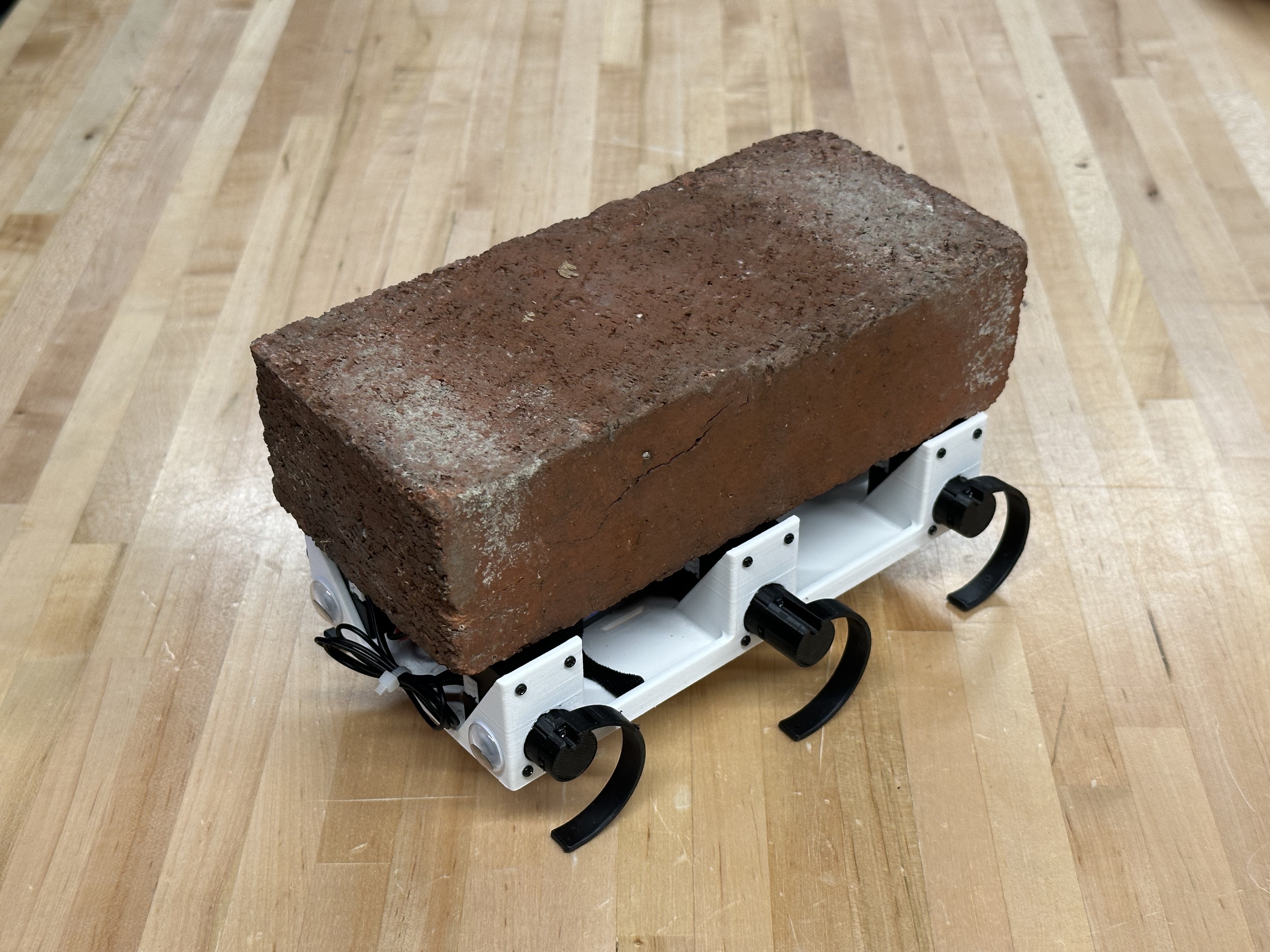 MiniRHex Carrying Brick